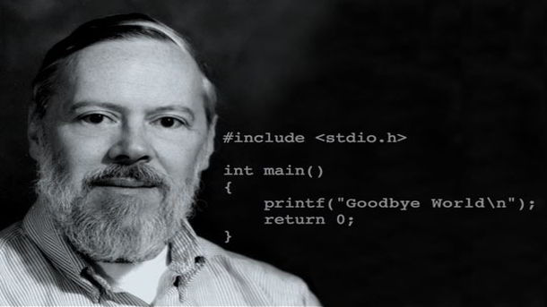 Dennis Ritchie - the father of UNIX and C.